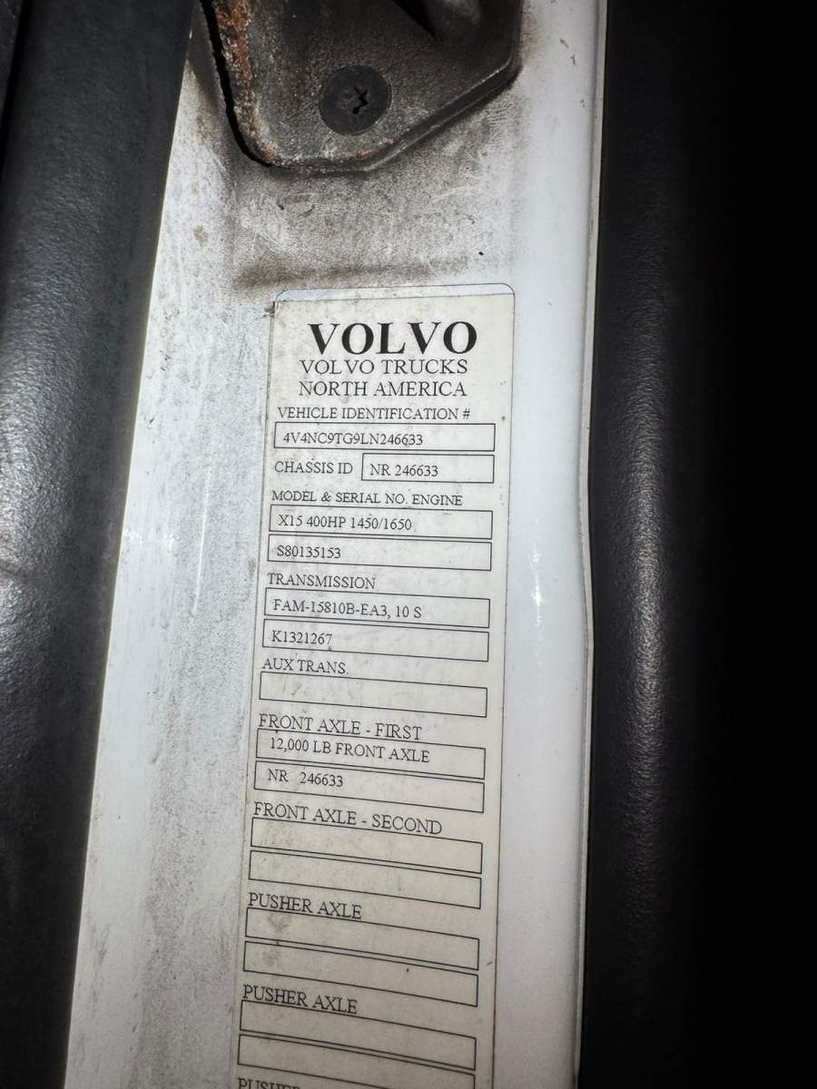 2020 Volvo Truck VNL